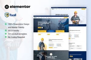 FixAll – Handyman & Repair Service Elementor Pro Template Kit