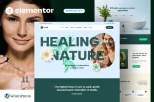 Flos – Alternative Medicine & Holistic Health Elementor Template Kit