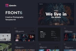 FrontSix – Creative Photography Template Kit