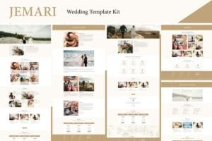 Jemari – Wedding Elementor Template Kit