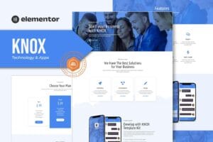 Knox – Technology & Apps Template Kit