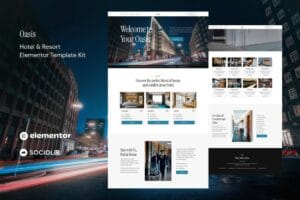 Oasis – Hotel & Resort Elementor Template Kit