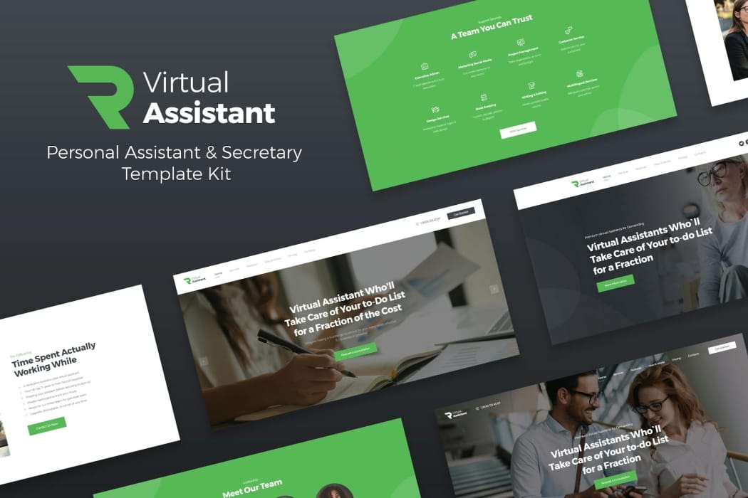 Revirta – Virtual Assistant Business Elementor Template Kit Revirta – Virtual Assistant Business Elementor Template Kit
