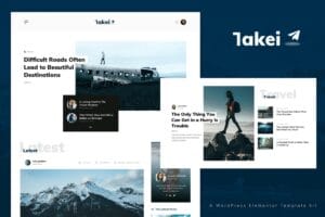 Takei – News & Magazine Template Kit
