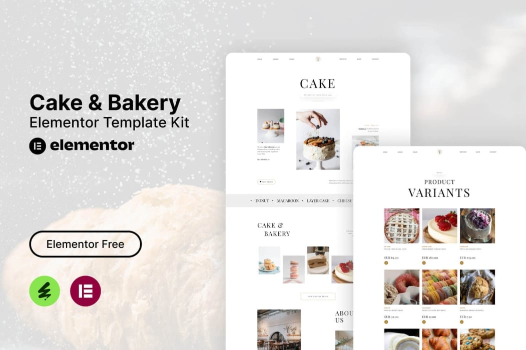 Tiffa – Cake & Bakery Elementor Template Kit Tiffa – Cake & Bakery Elementor Template Kit