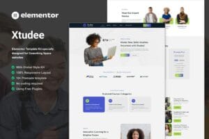 Xtudee – Online Course Elementor Template Kit
