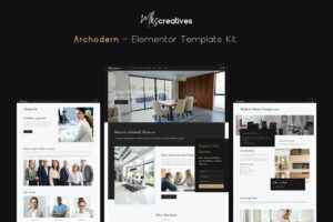 Archodern – Interior & Architecture Elementor Template Kit