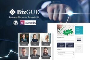 BizGUE – Business Elementor Template Kit