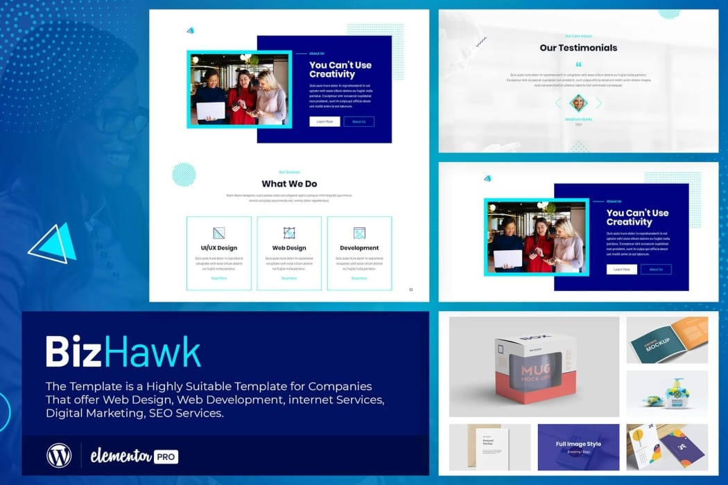 BizHawk – Corporate Agency Elementor Template Kit BizHawk – Corporate Agency Elementor Template Kit