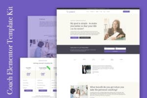 Coachkit – Life Coach Elementor Template Kit