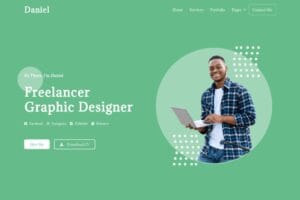 Daniel – Personal Freelancer Elementor Template Kit