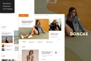 Donche – News & Magazine Elementor Pro Template Kit