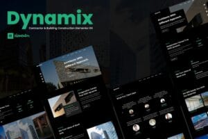 Dynamix – Architecture Elementor Template Kit