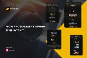 Floki – Photography Studio Elementor Template Kit