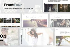 FrontFour – Creative Photography Template Kit