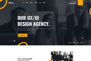 Hamela – Digital Agency Services Elementor Template Kit