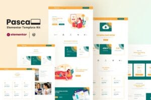 Pascal – Payment App Business Elementor Pro Template Kit