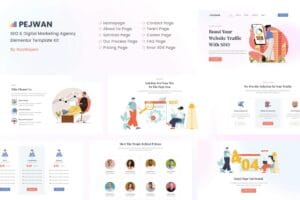 Pejwan – SEO & Digital Marketing Agency Template Kit
