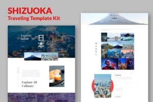 Shizuoka – Travel Elementor Template Kit