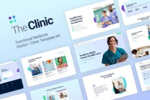 The Clinic – Health & Medical Elementor Template Kit