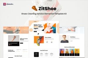 Zitshoe – Shoes Cleaning Service Elementor Template Kit