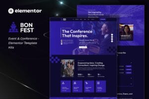 Bonfest – Event & Conference Elementor Template Kit