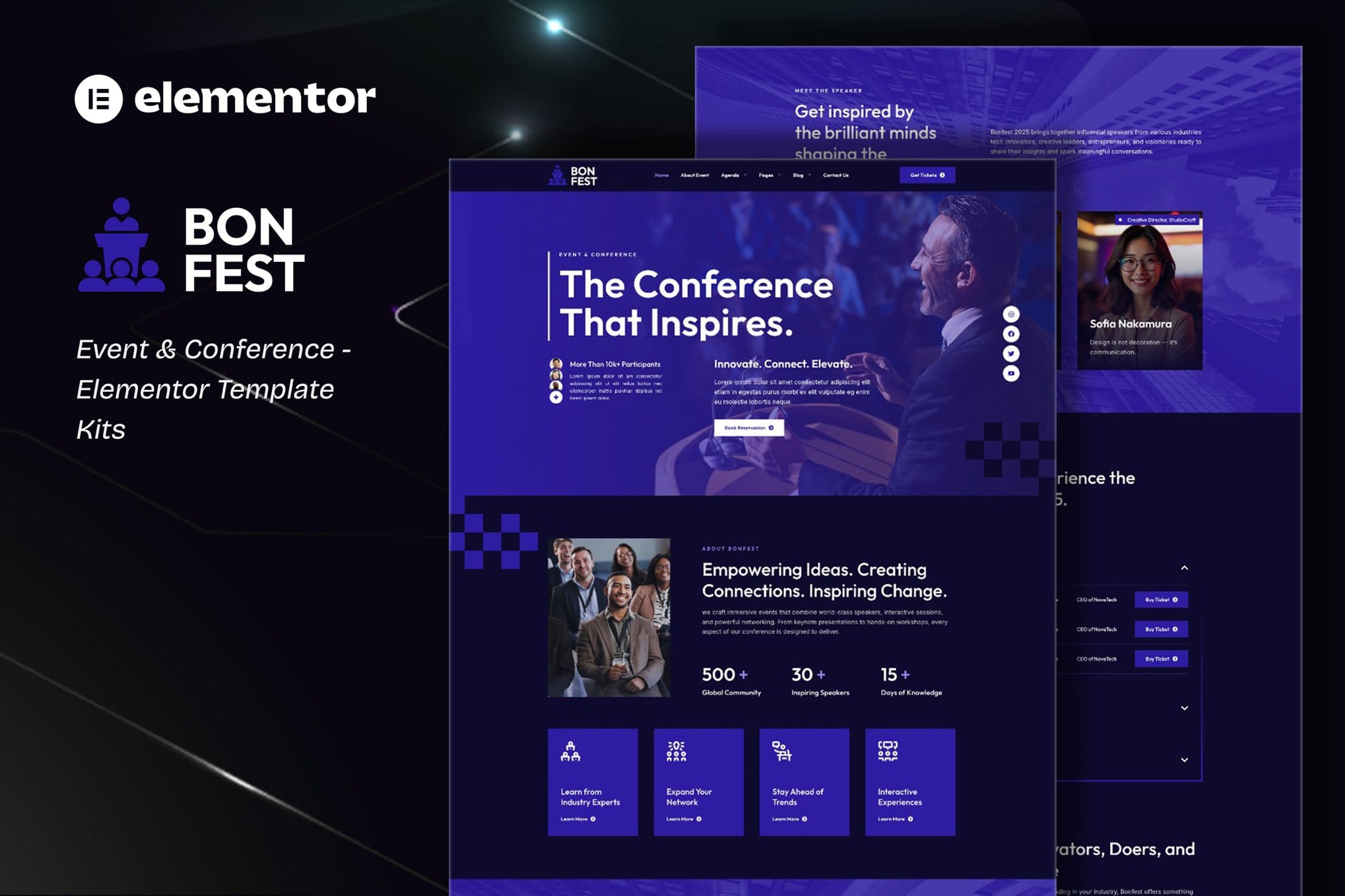 Bonfest – Event & Conference Elementor Template Kit Bonfest – Event & Conference Elementor Template Kit