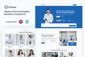 Clinexa – Medical Clinic & Hospital Elementor Template Kit