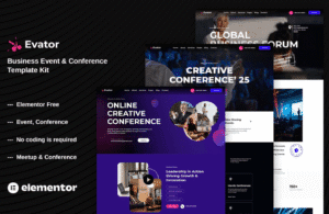 Evato – Business Event & Conference Template Kit