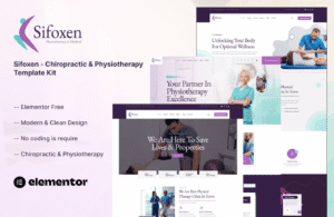 Sifoxen – Chiropractic & Physiotherapy Template Kit