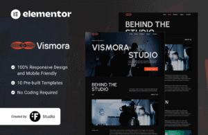Vismora – Elementor Template Kit for Creative Studios