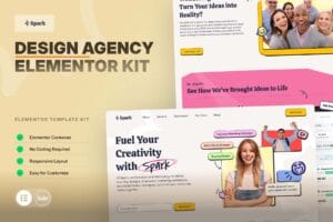 Spark – Design Agency Elementor Pro Template Kit