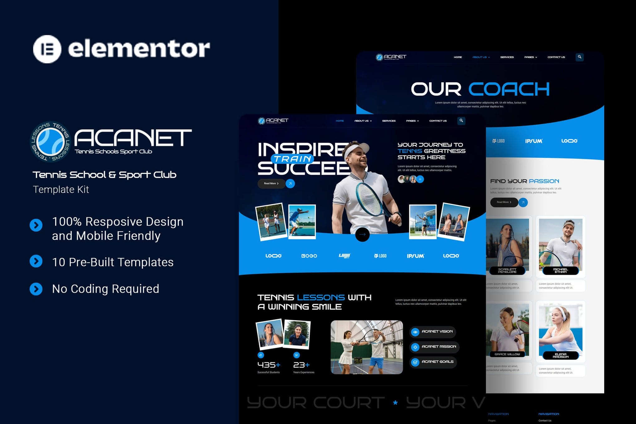 acanet-tennis-school-sport-club-elementor-template Acanet – Tennis School & Sport Club Elementor Template Kit