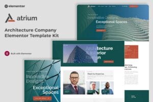 Atrium – Architecture Company Elementor Template Kit