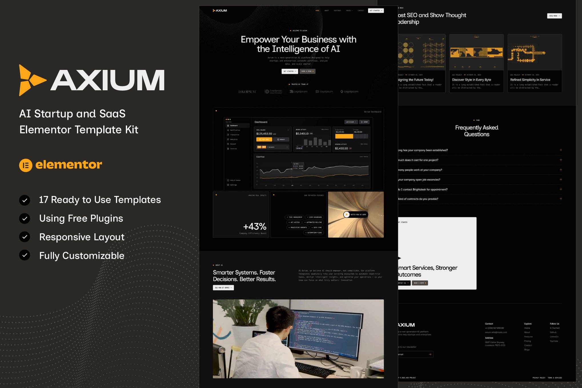 axium-ai-startup-saas-elementor-template-kit Axium – AI Startup & SaaS Elementor Template Kit
