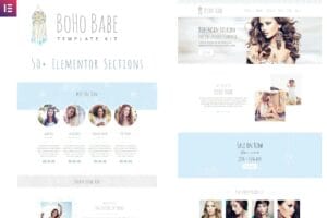 Boho Babe – Elementor Template Kit