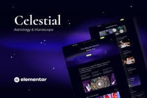 Celestial – Astrology & Horoscope Elementor Template Kit