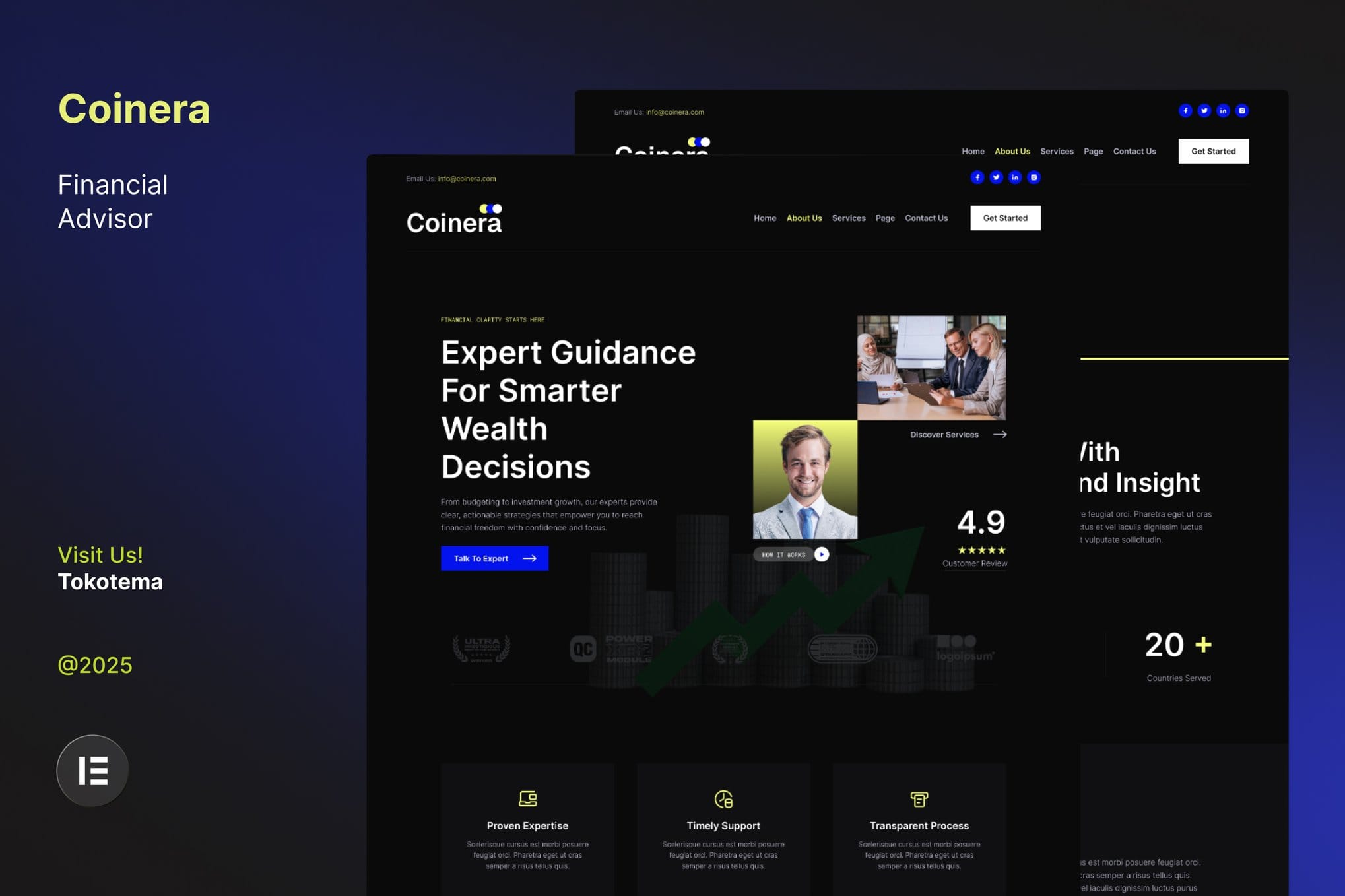 coinera-dark-financial-advisor-coaching-website-el Coinera – Dark Financial Advisor & Coaching Website Elementor Template Kit