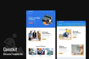 Constkit – Construction and Industrial Elementor Template