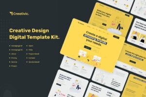Creativic – Creative Agency Elementor Template Kit