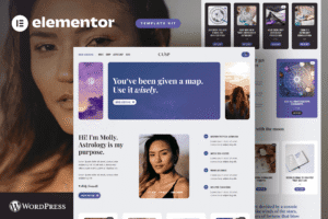 Cusp – Astrology & Horoscope Elementor Pro Template Kit