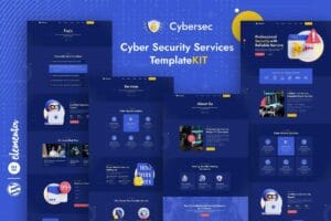 Cybersec – Security Services Elementor Template Kit