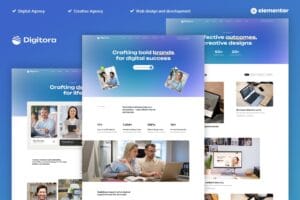 Digitora – Digital Agency Elementor Pro Template Kit