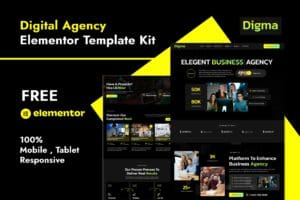 Digma – Creative Digital Agency Elementor Template Kit
