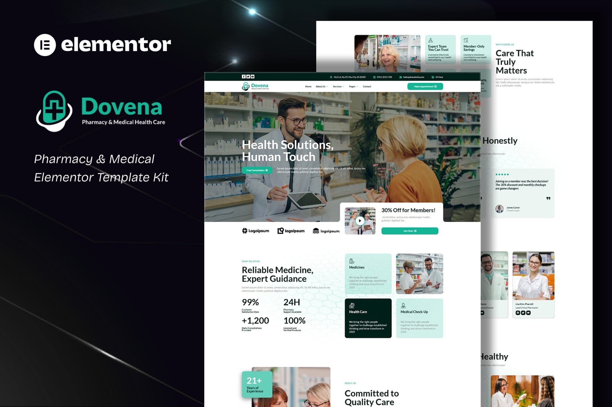 dovena-pharmacy-medical-elementor-template-kit Dovena – Pharmacy & Medical Elementor Template Kit