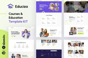 Educiza – Courses & Education Elementor Template Kit