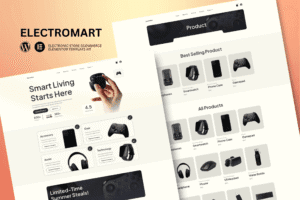 Electromart – E-Commerce Electronics Store Elementor Template Kit