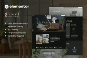 Envi – Interior Design & Architecture Elementor Template Kit