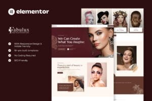 Fabulux – Makeup & Beauty Elementor Template Kit