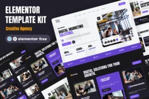 Finovia – Digital Marketing Agency Elementor Kit